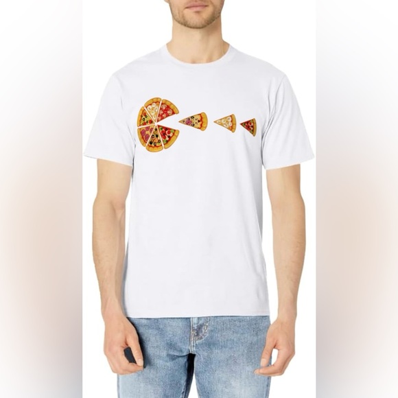 ⭐️HP⭐️🆕Mens I Love Pizza t-shirt🍕 - Picture 1 of 3